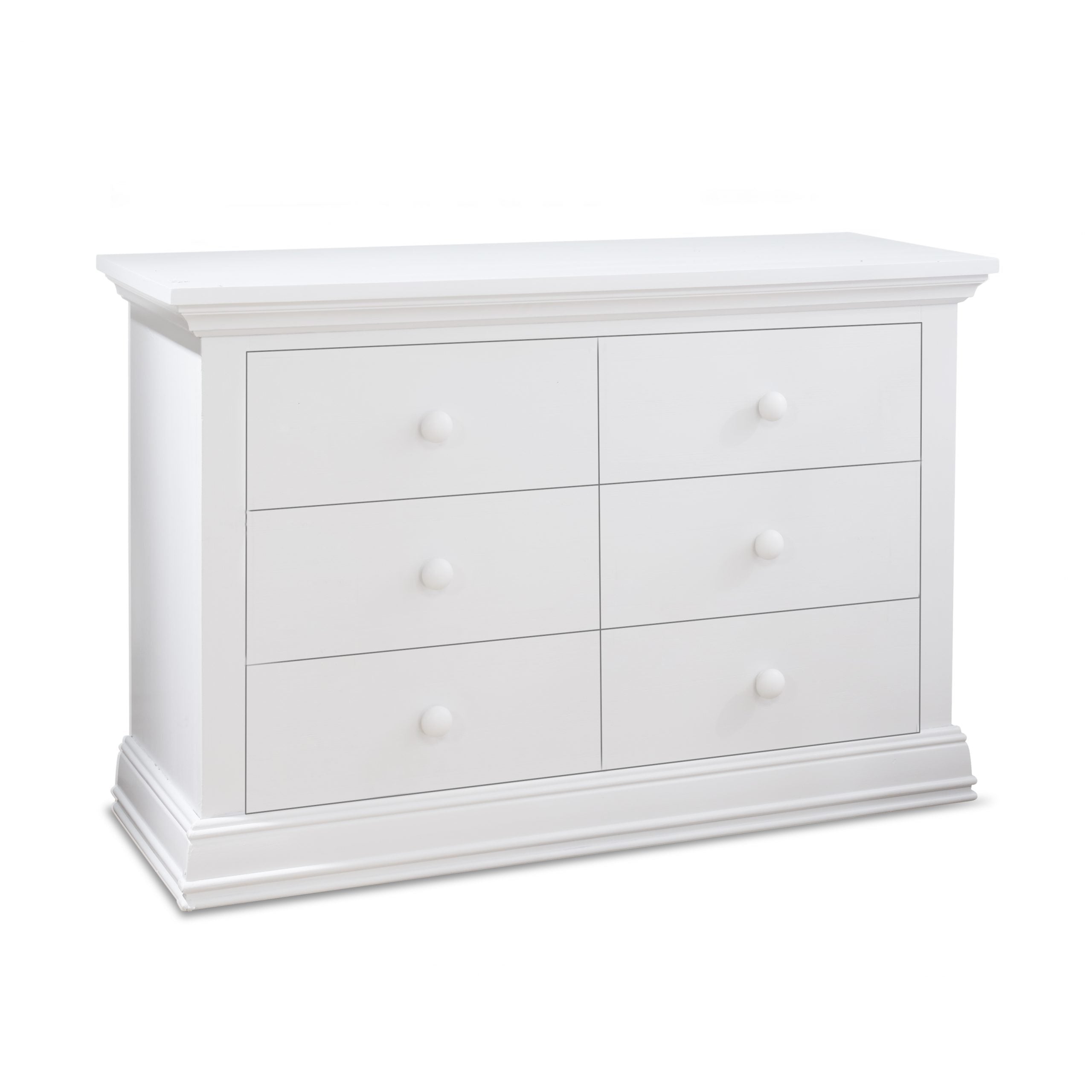 Paxton Double Dresser - White