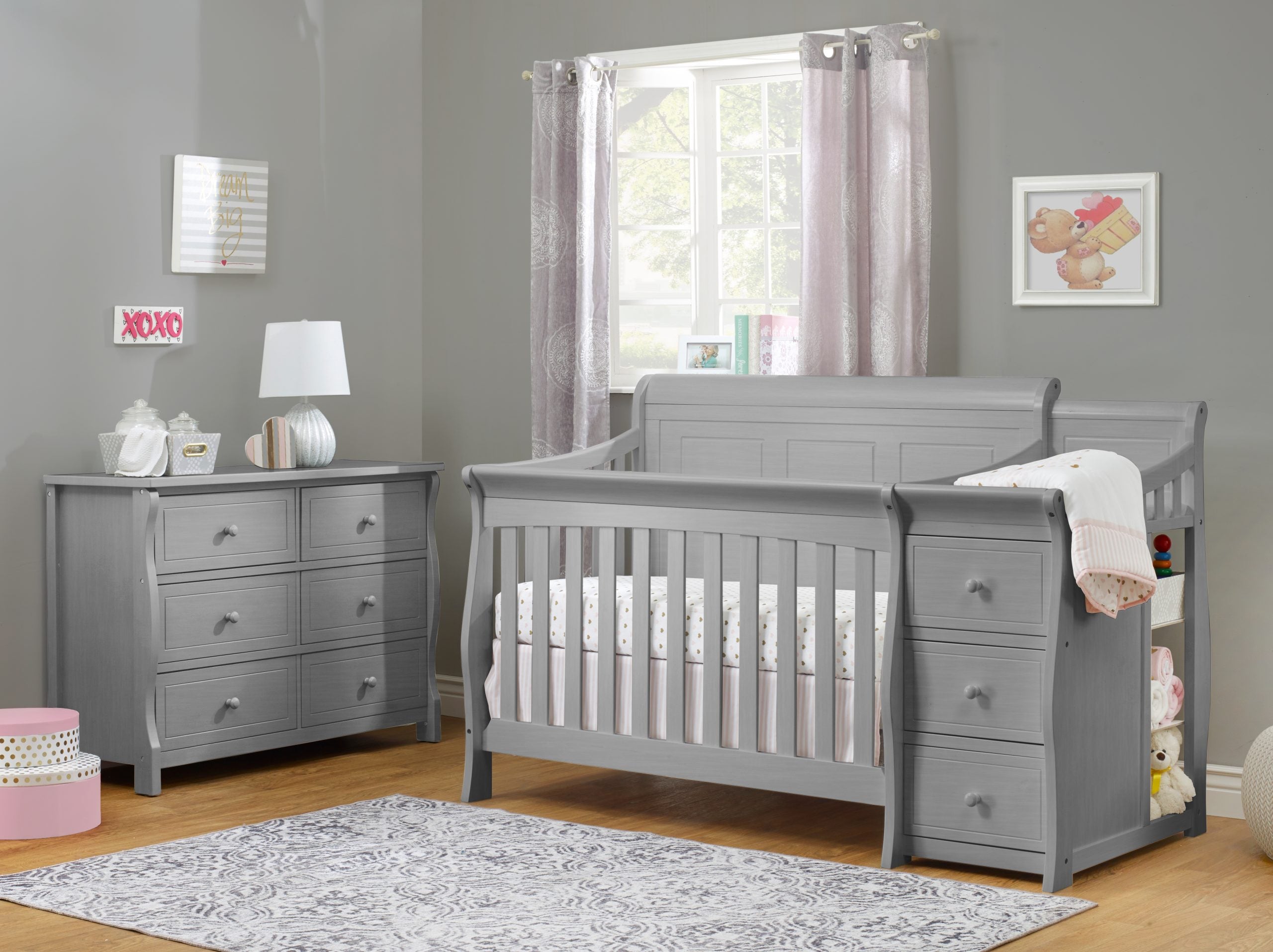Princeton Elite Panel Crib & Changer - Image 4