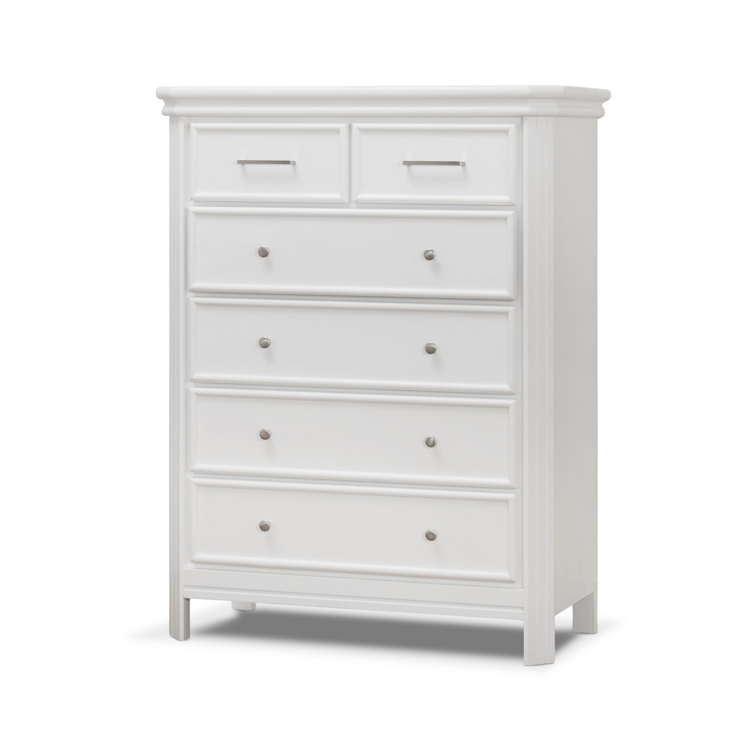 Finley Elite 6 Drawer Dresser - White