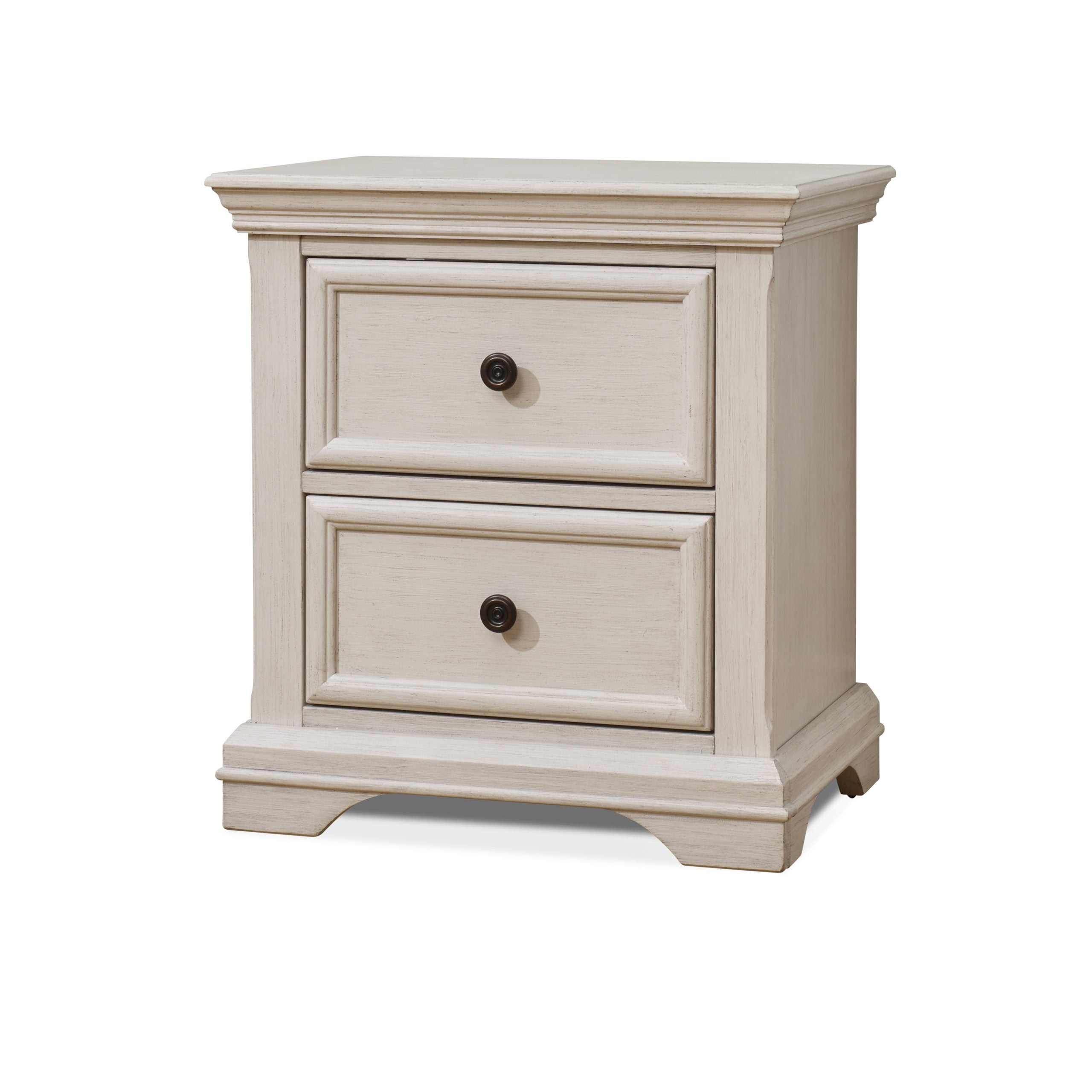 Portofino Nightstand - Brushed Ivory