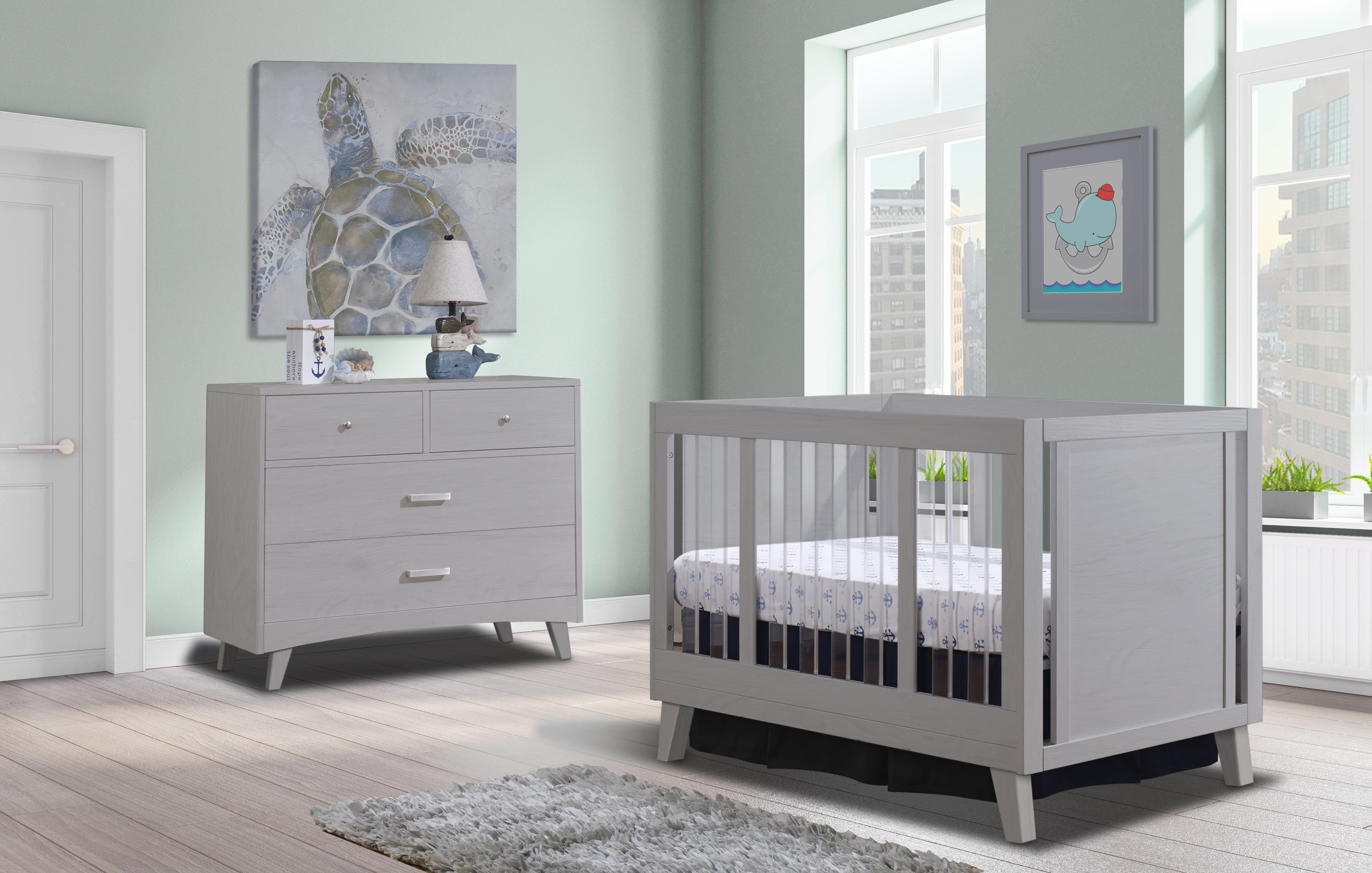 Uptown Panel Crib