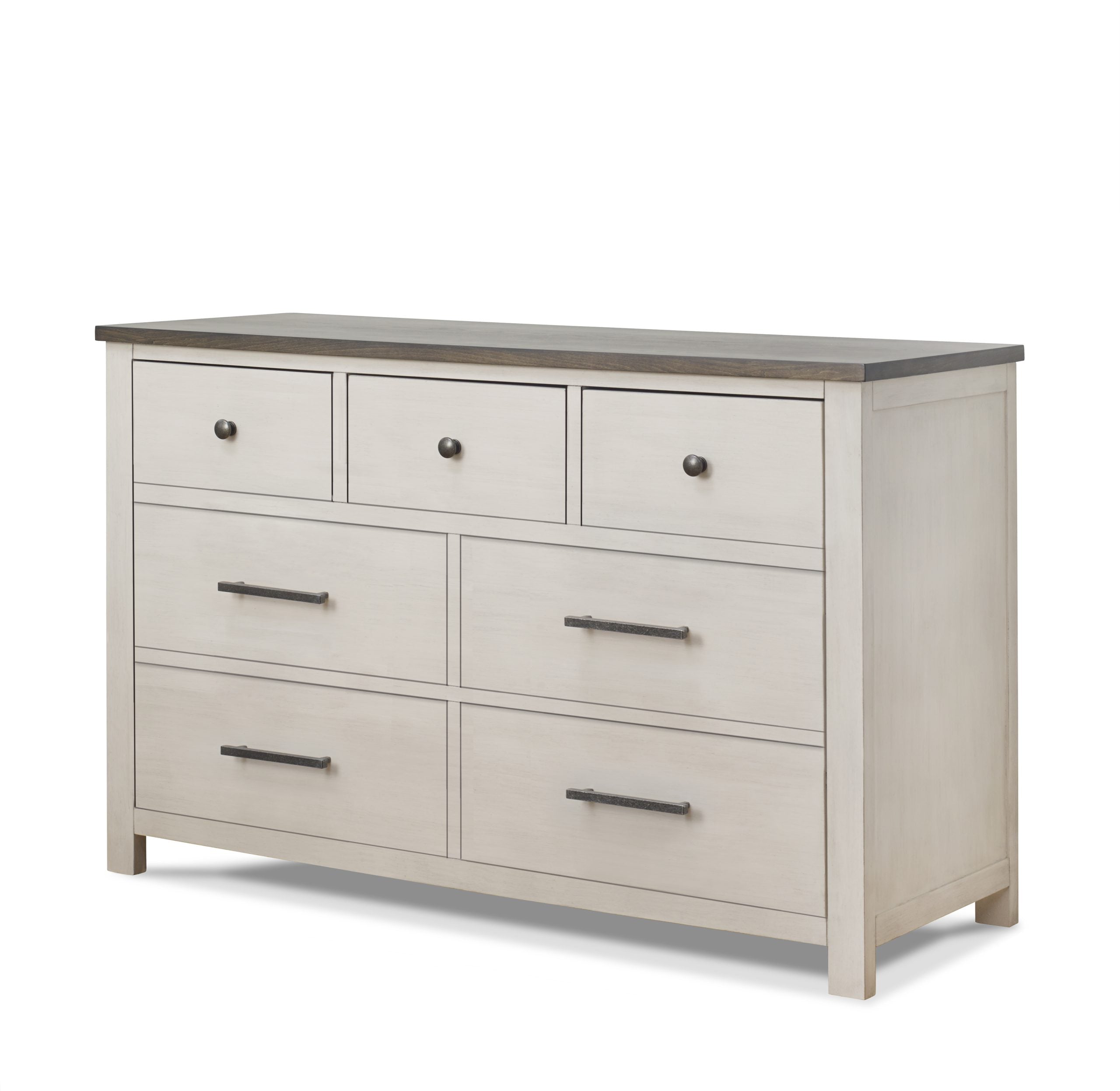Farmhouse Double Dresser - Chocolate Bisque