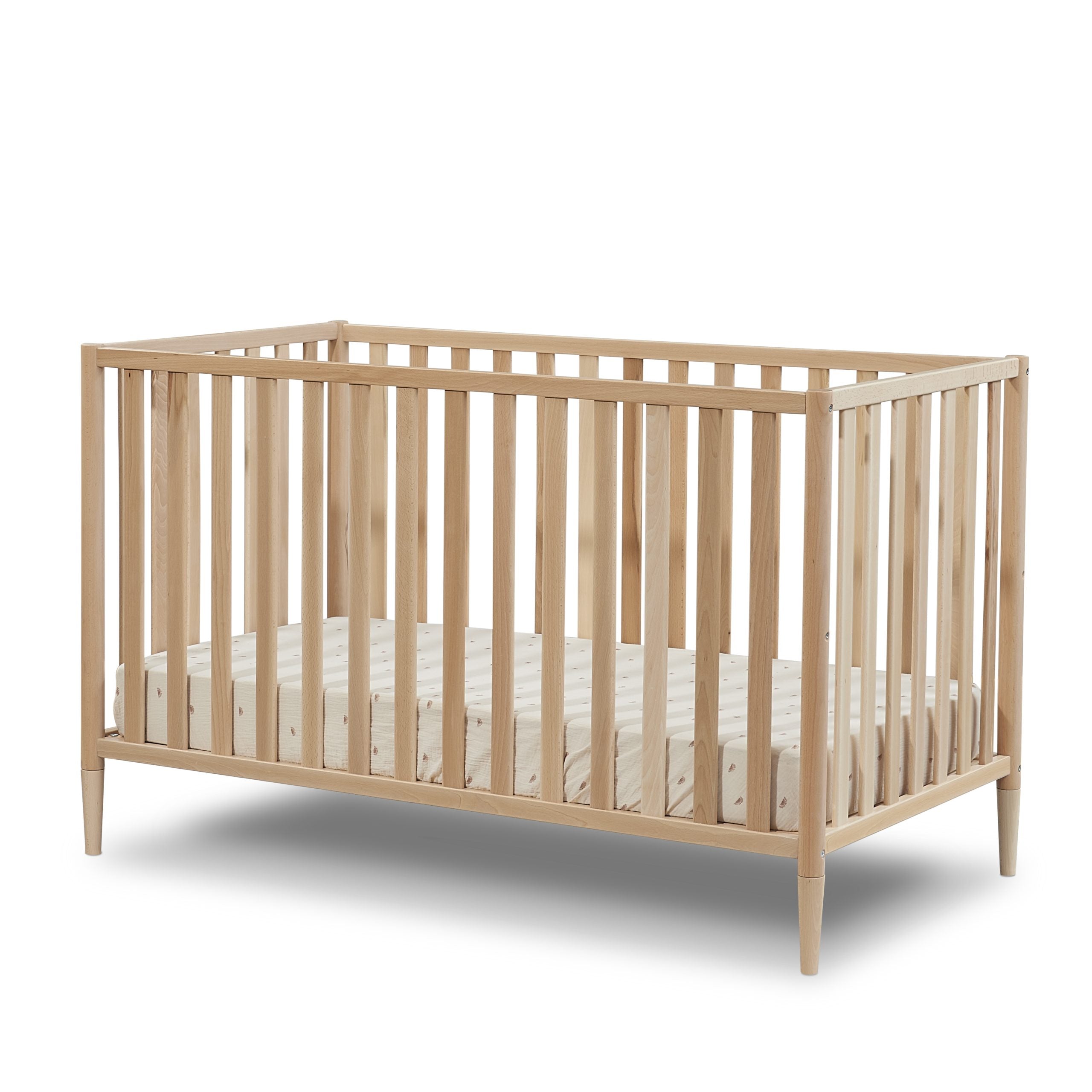 Mia Crib - Natural Wood