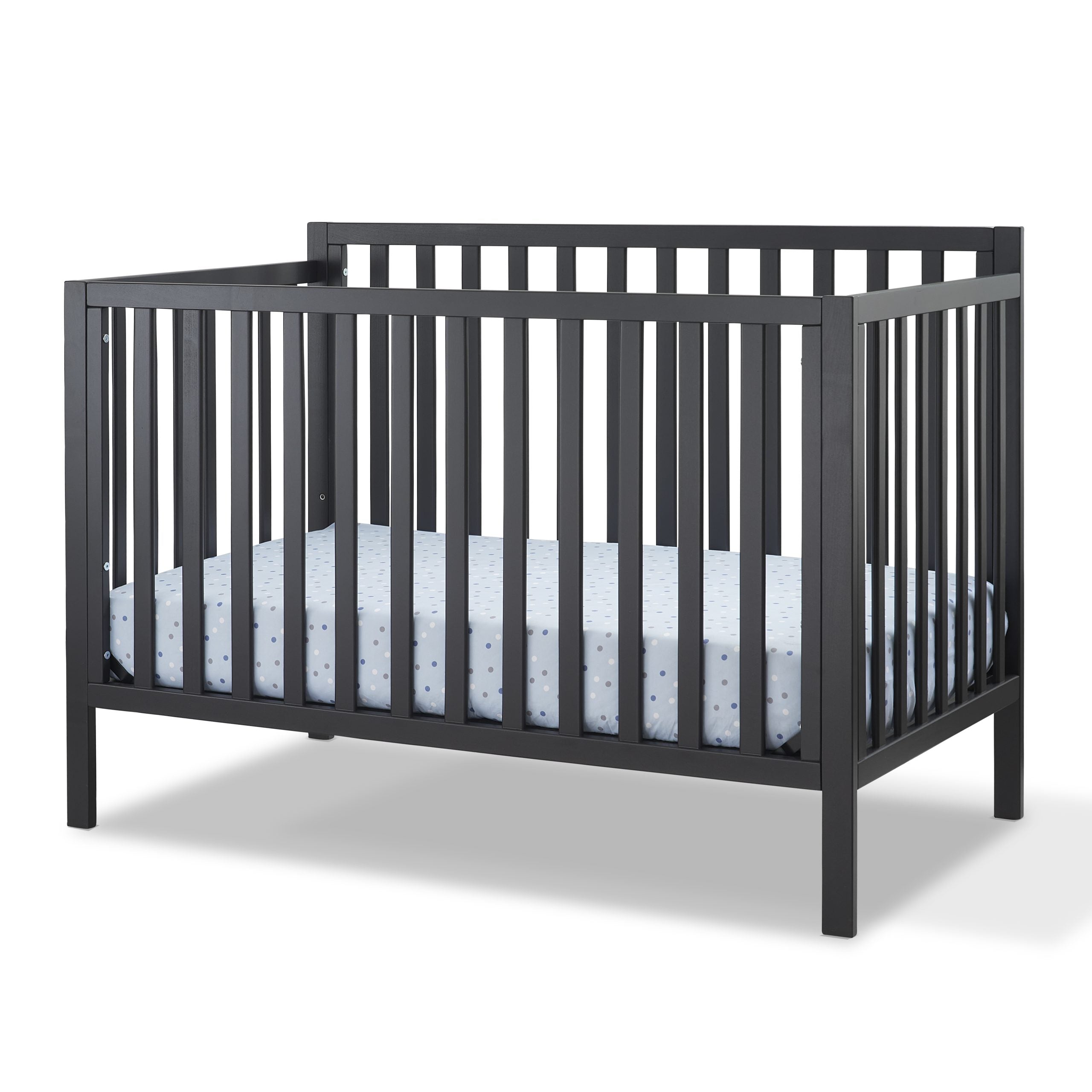 Essex Euro 4-in-1 Convertible Crib - Midnight