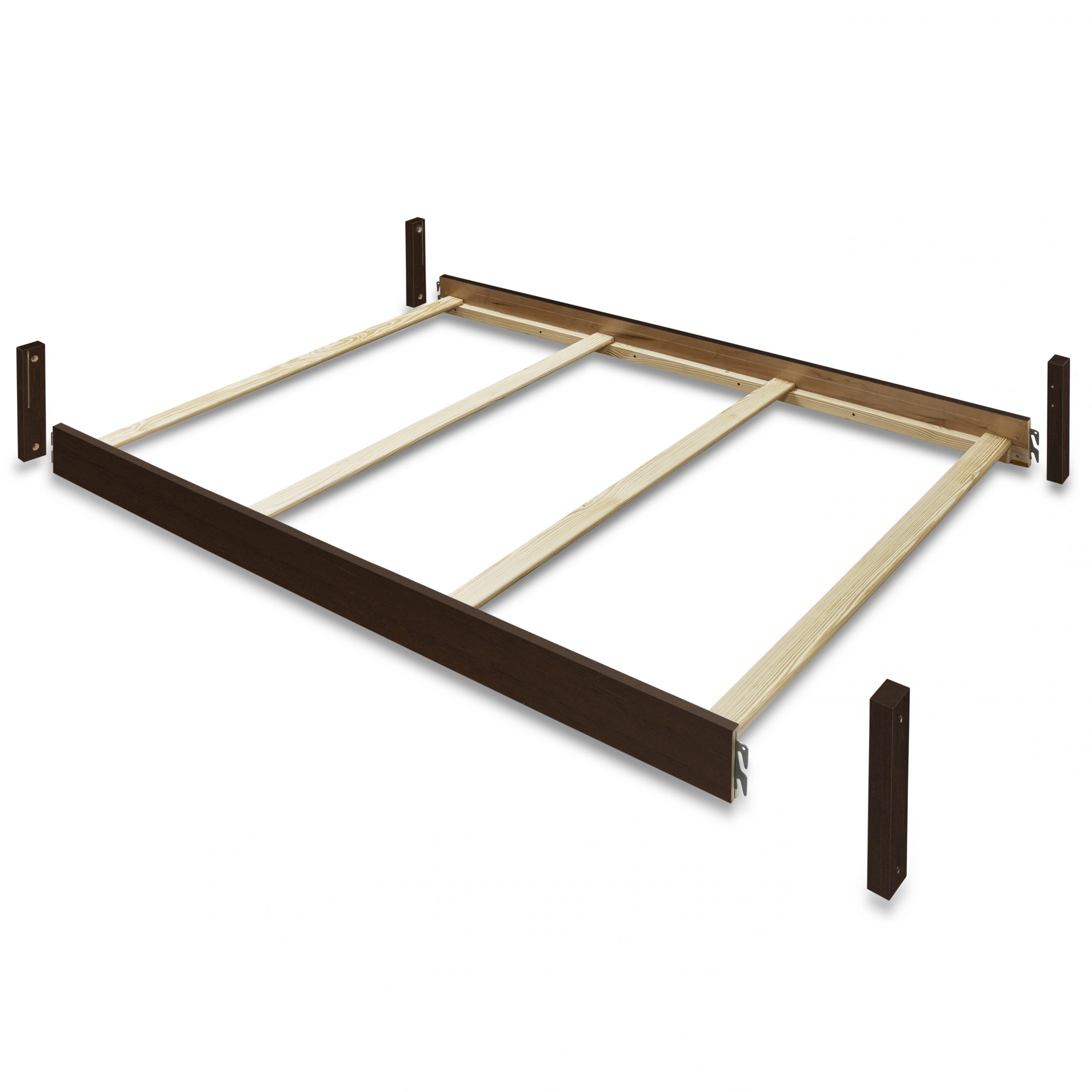 221 Full Size Rails - Espresso