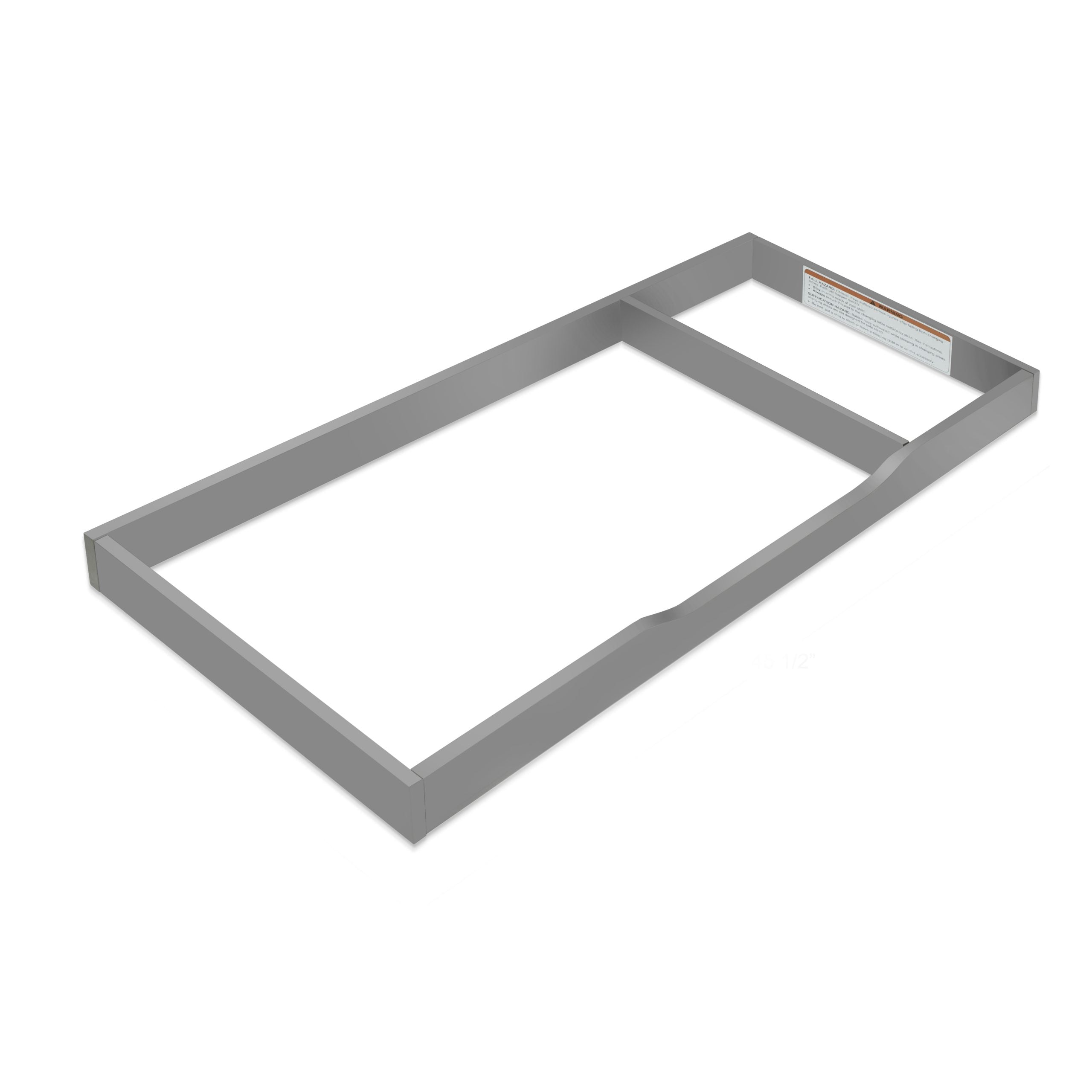 0299 Topper for Double Dresser - Gray