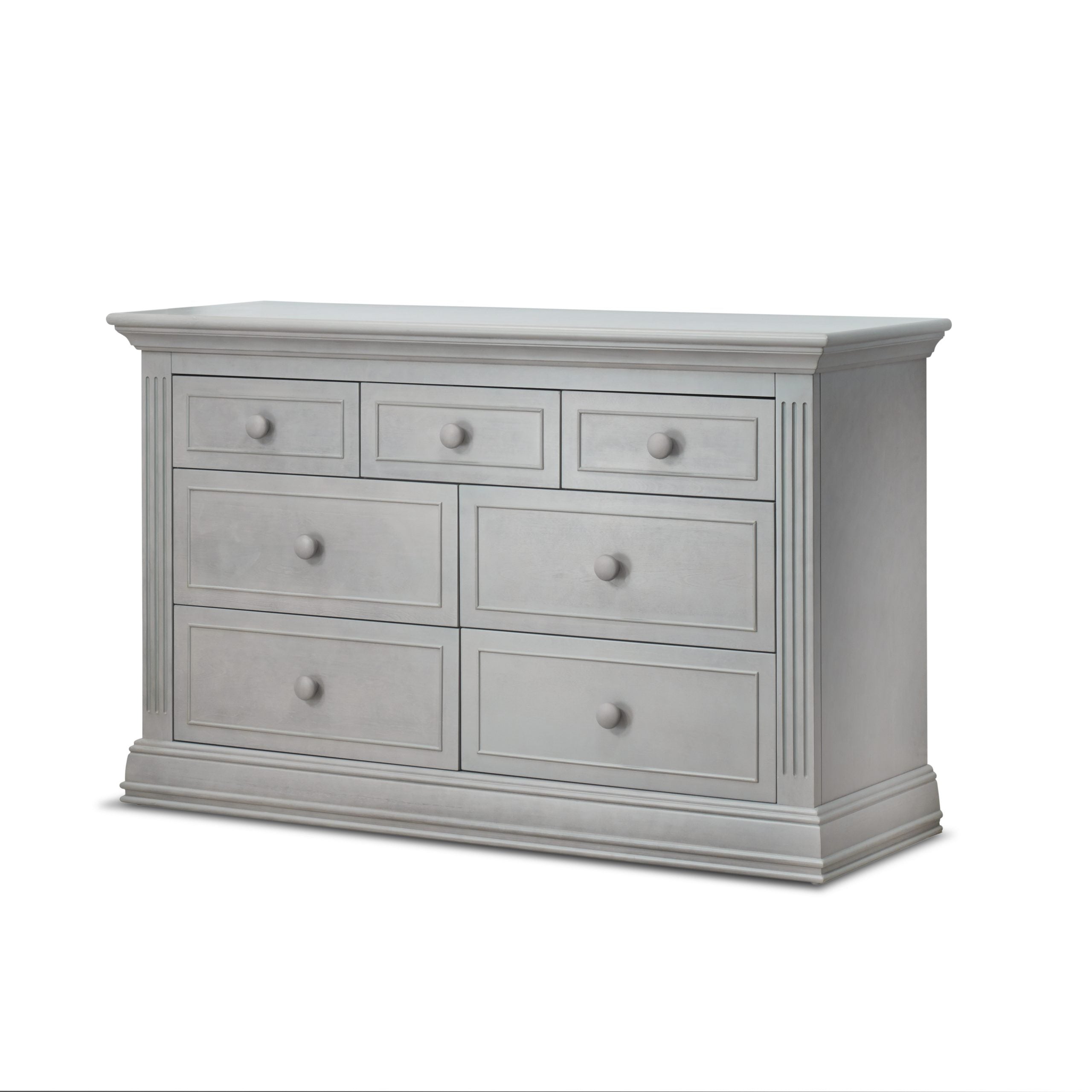 Providence Double Dresser - Stone Gray