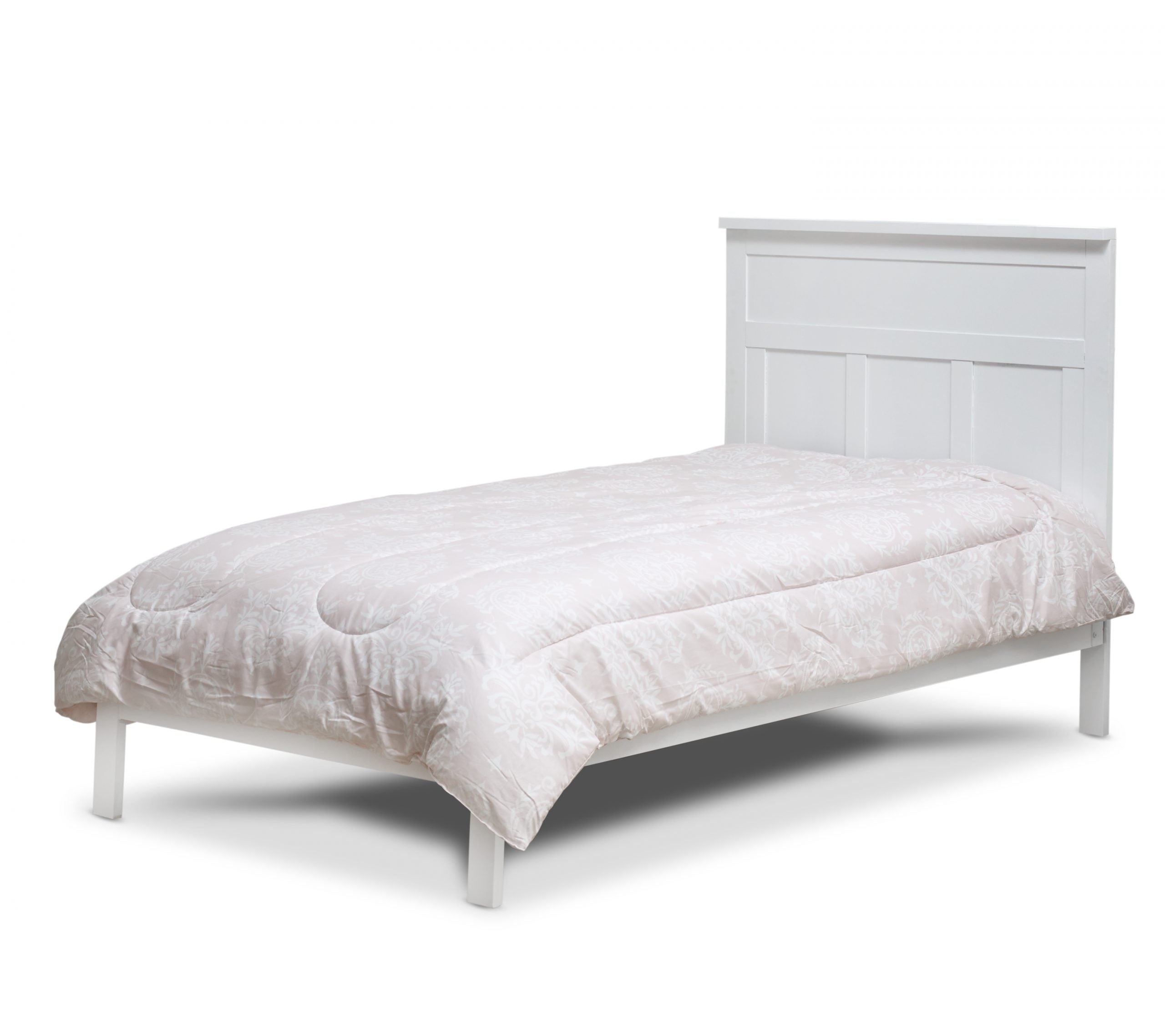 Twin Bed - Panel Gray