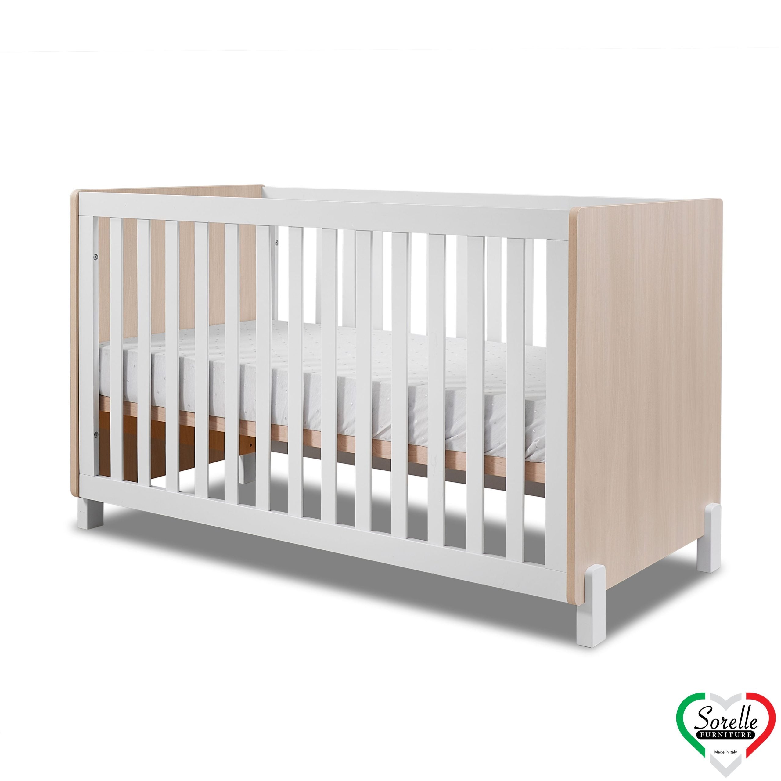 Pannello Crib - Nebbia and White
