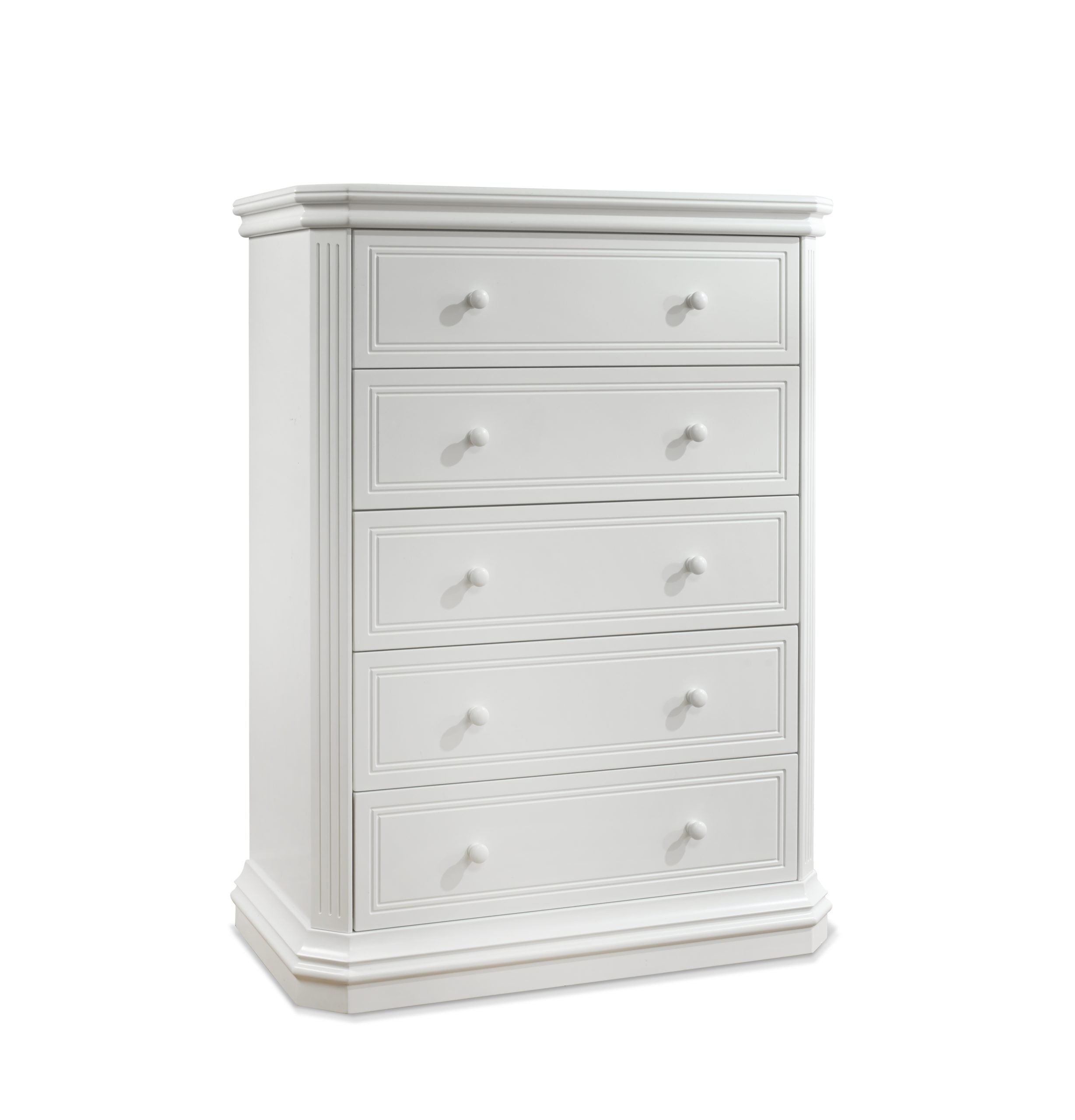 Vista Elite 5 Drawer Dresser - Heritage Fog