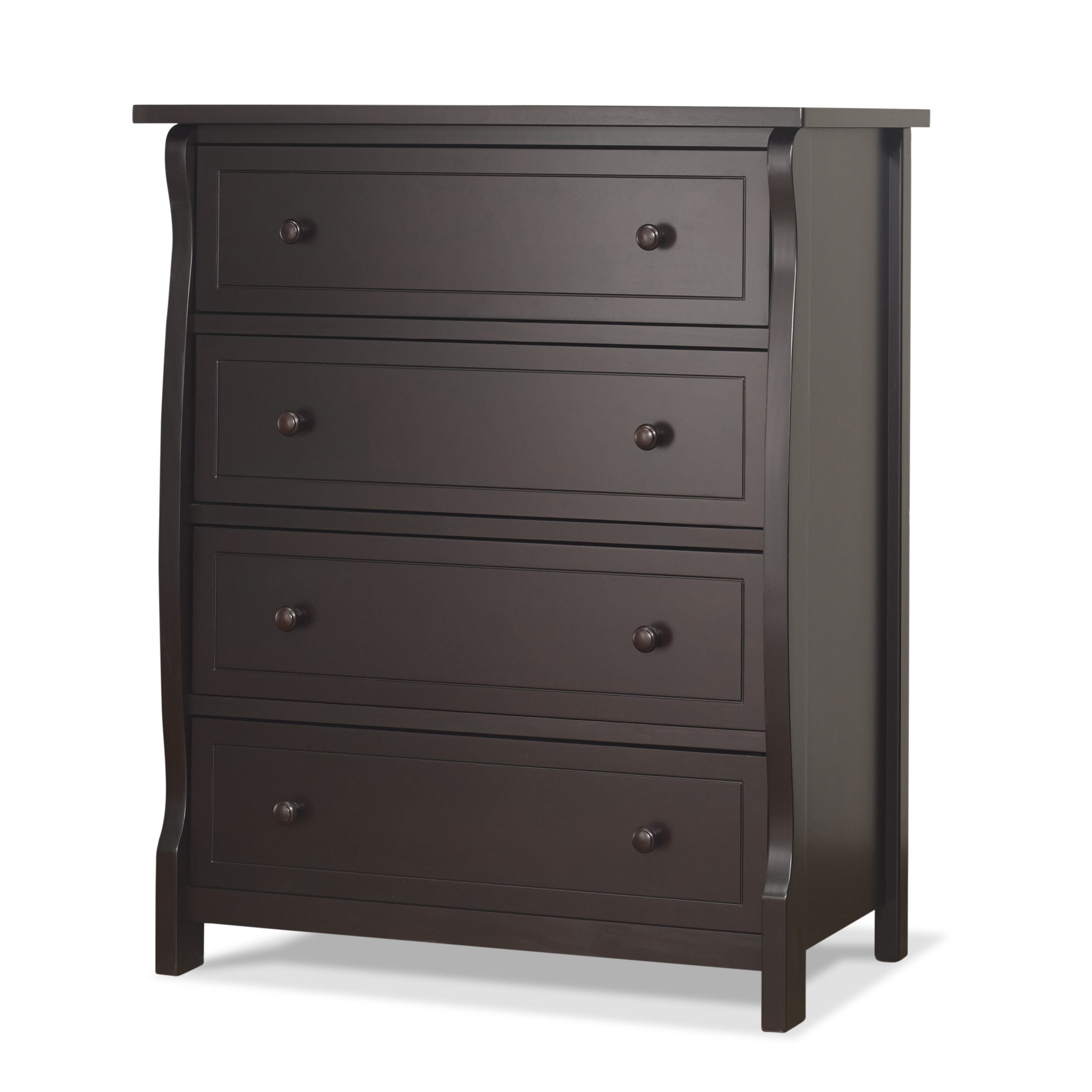 Princeton Elite 4 Drawer Dresser - Espresso