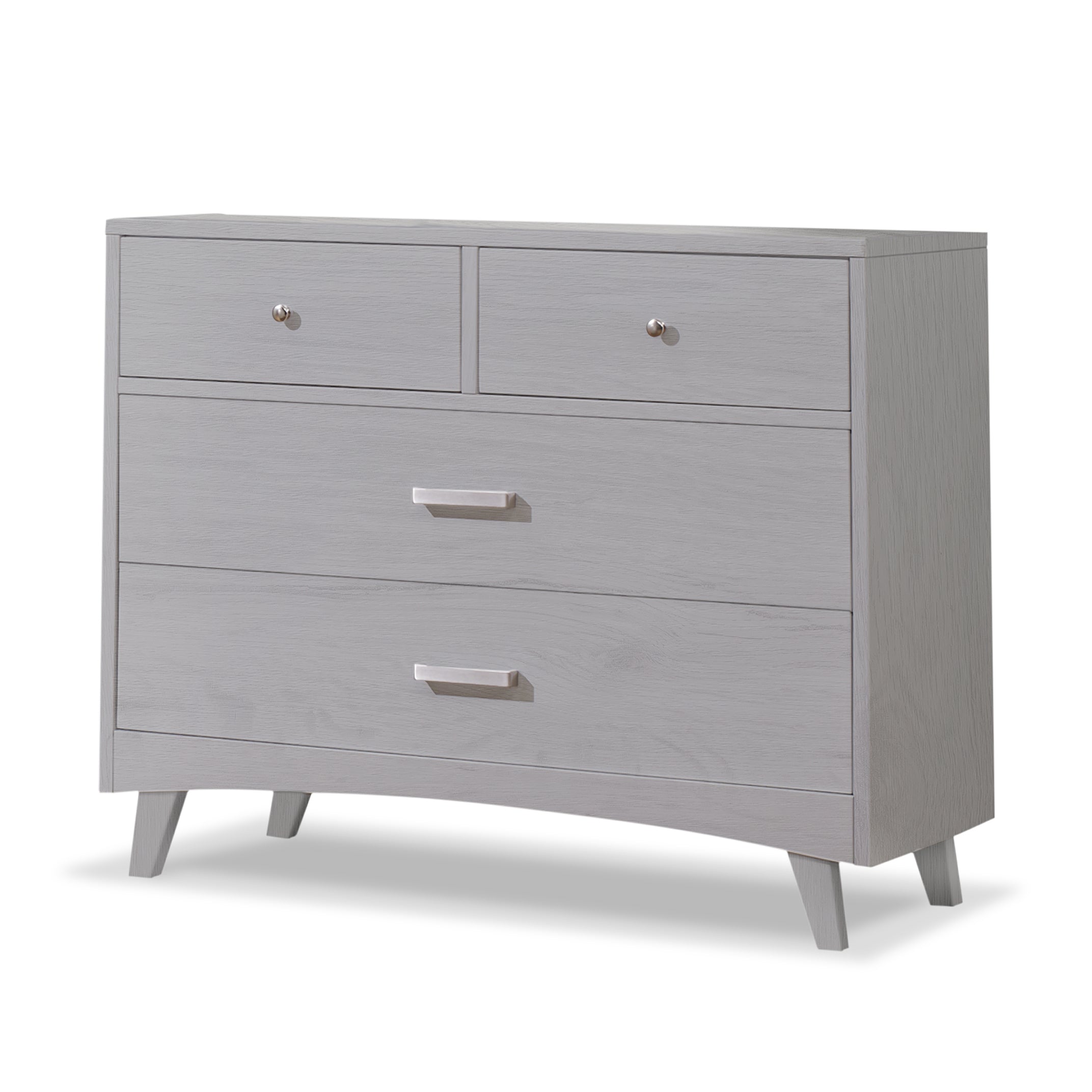 Soho 4 Drawer Dresser - Weathered Gray