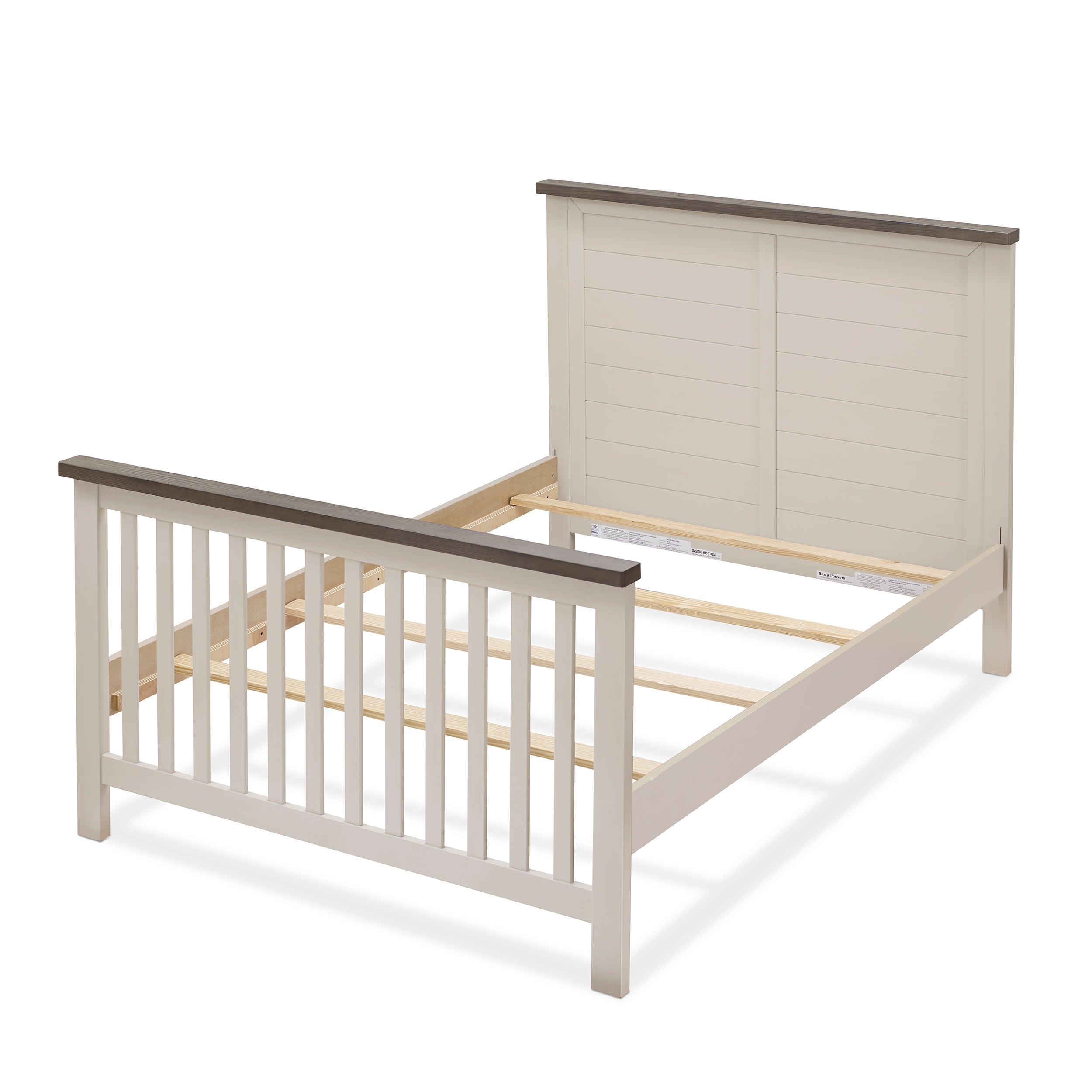 215 Full Size Rails - Chocolate Bisque