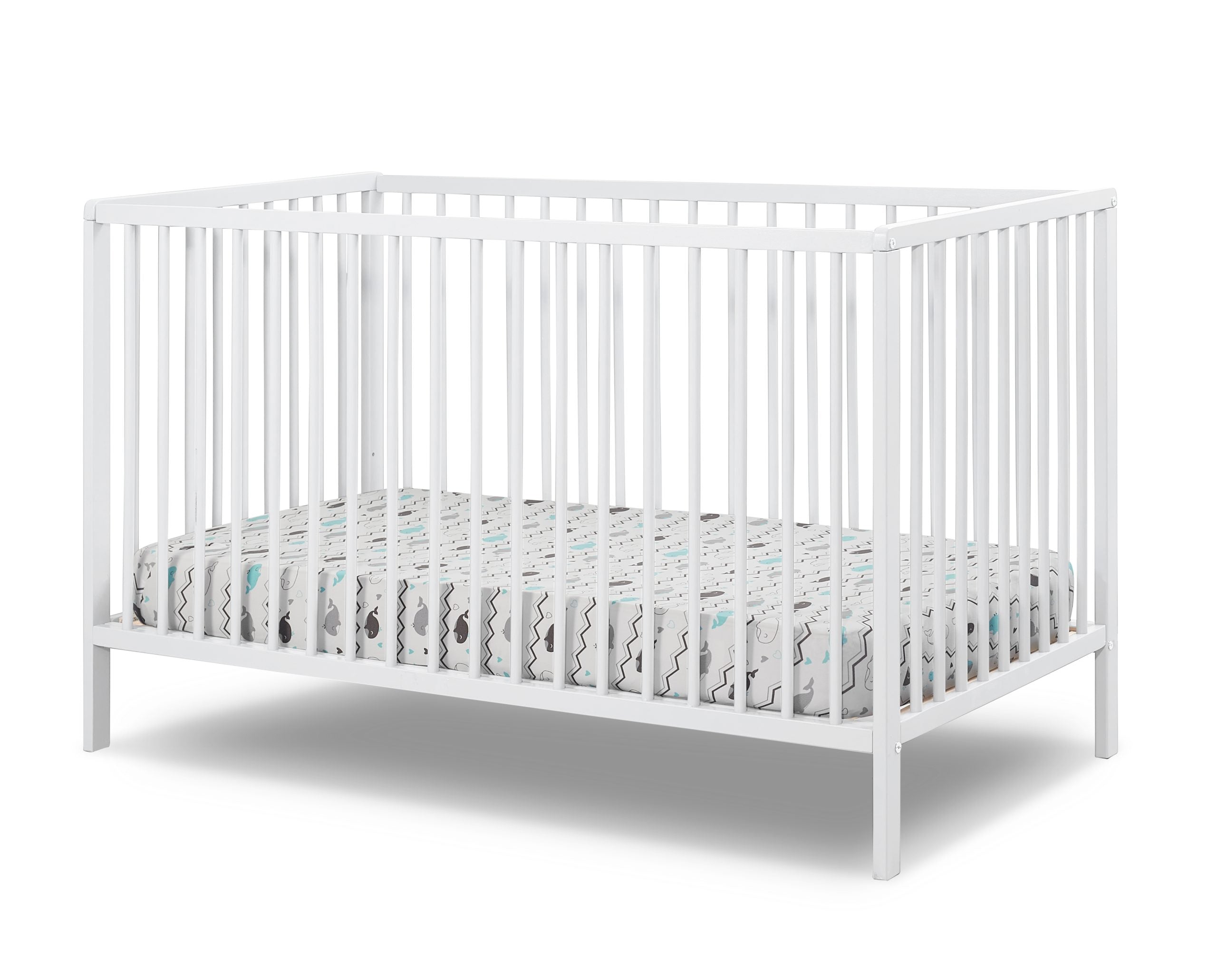 Happy Crib - White