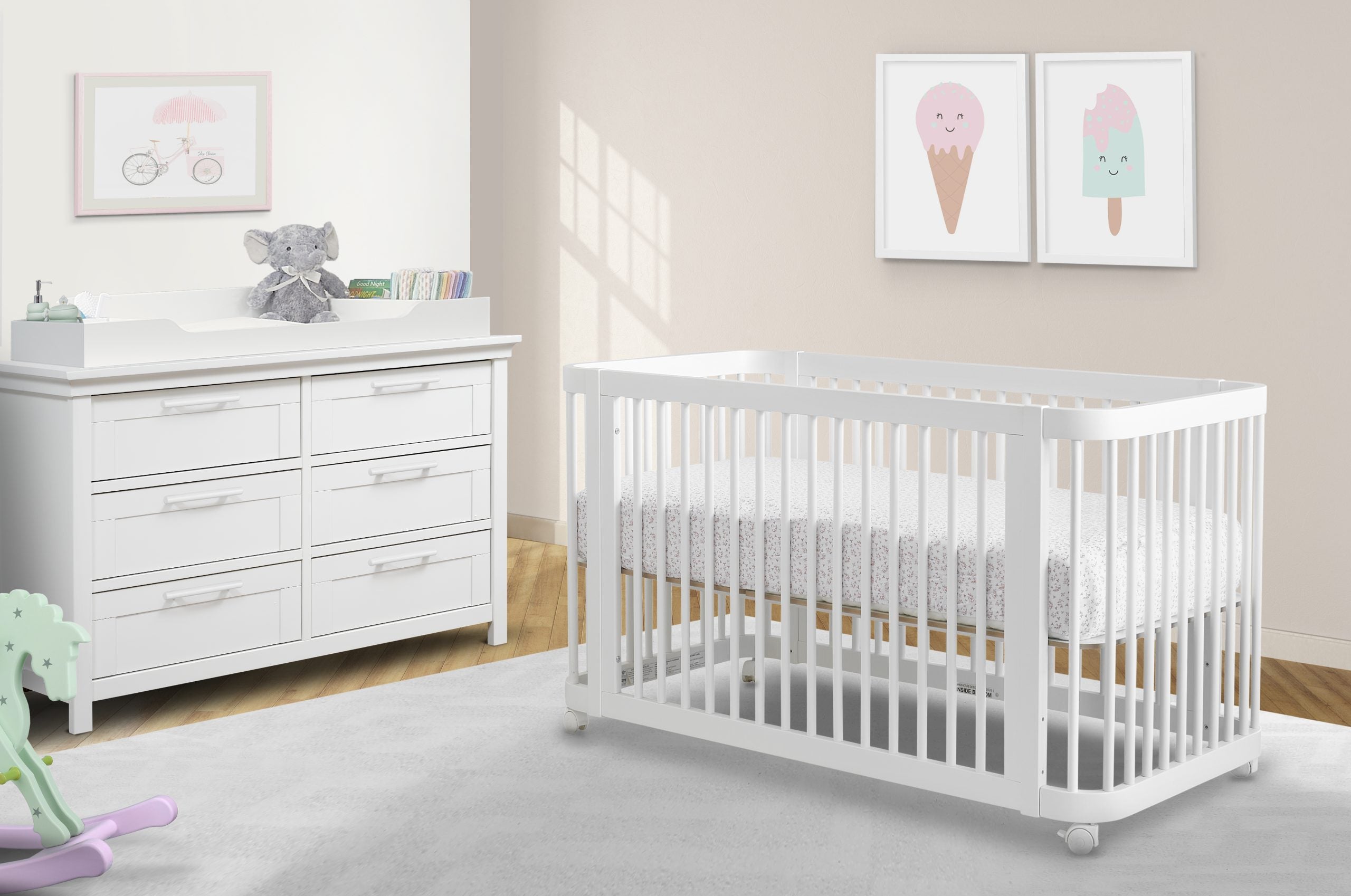Sorelle Eternity 5-in-1 Convertible Crib - Image 5