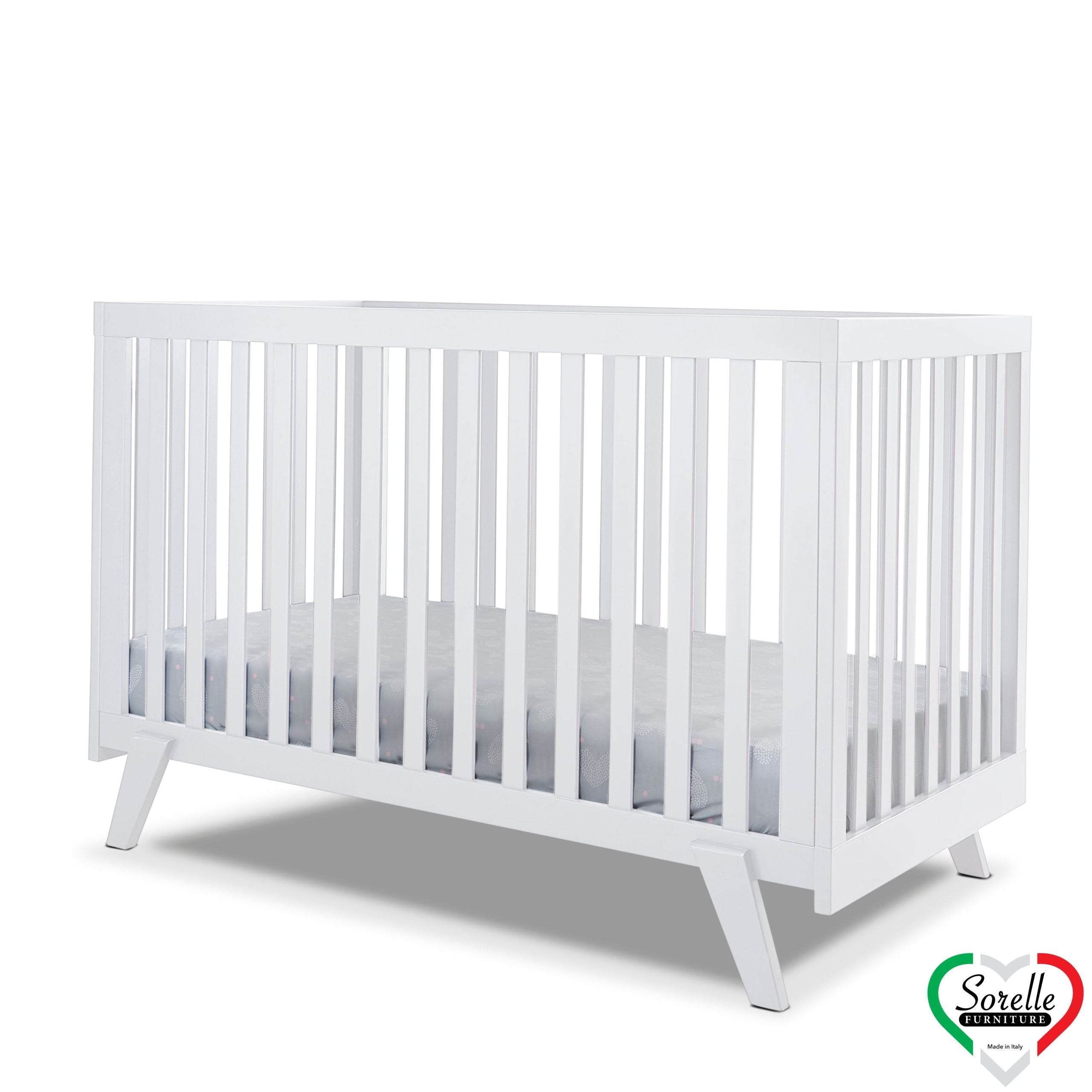 Luce Crib - White