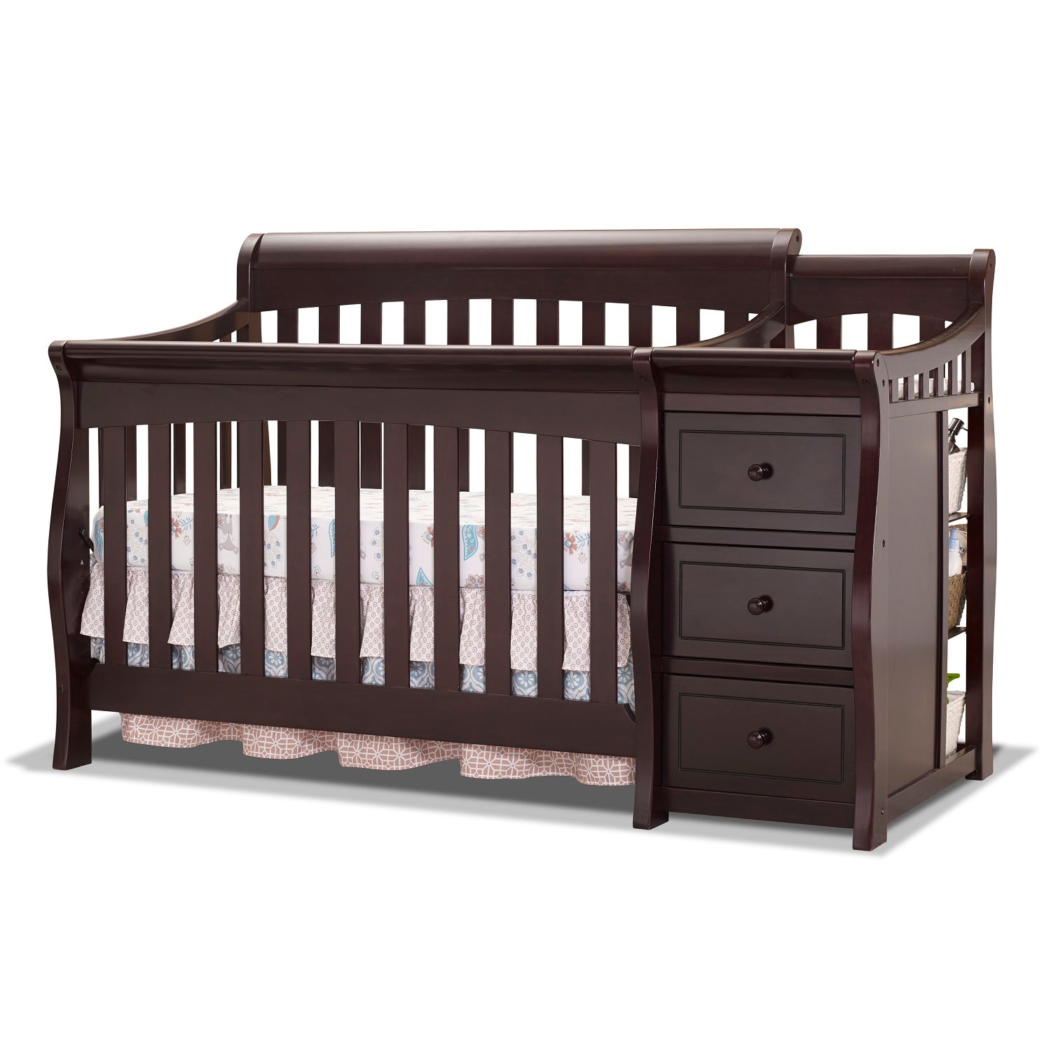 Princeton Elite Crib & Changer - Espresso